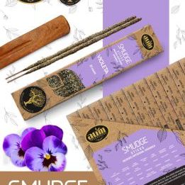 Incienso AUM  Organic Violeta 25grs